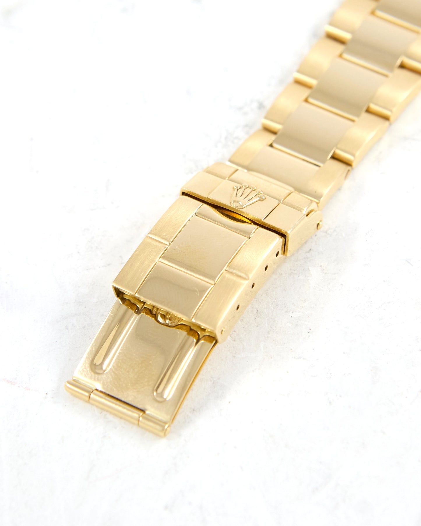 Rolex Daytona 16528 Black Dial Zenith Automatic in Yellow Gold Case with Rolex CPO Card