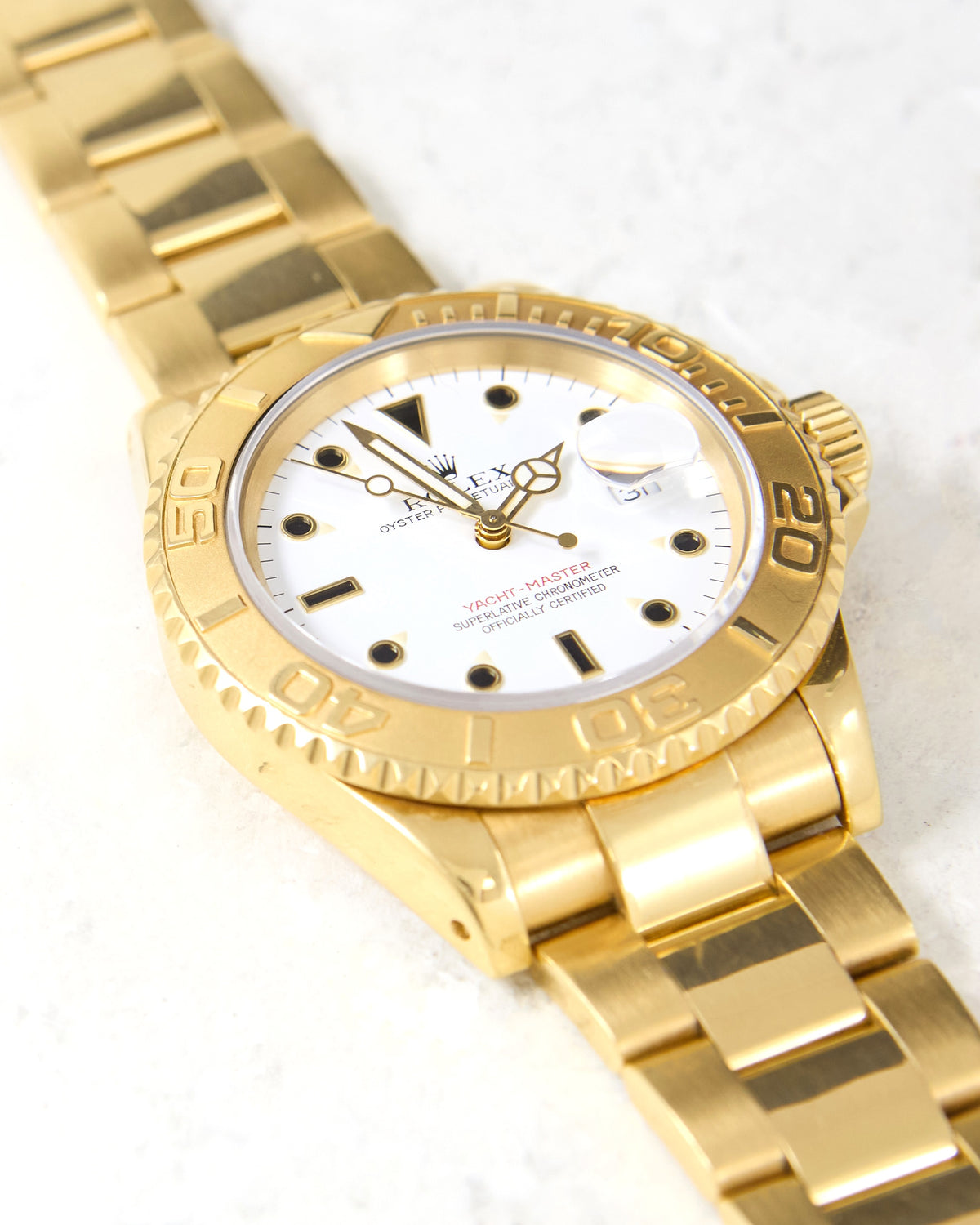 Rolex Yacht-Master 16628 MKI in Yellow Gold Case and Bracelet