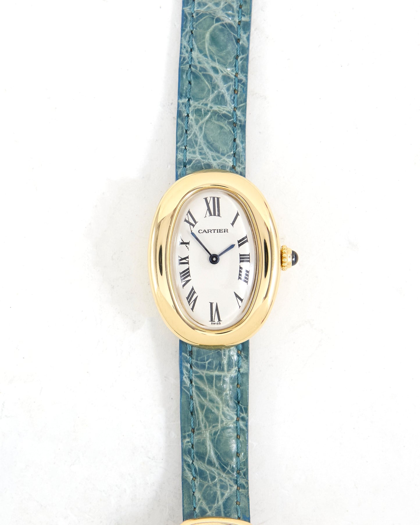 Cartier Baignoire in Yellow Gold with Deployant Clasp