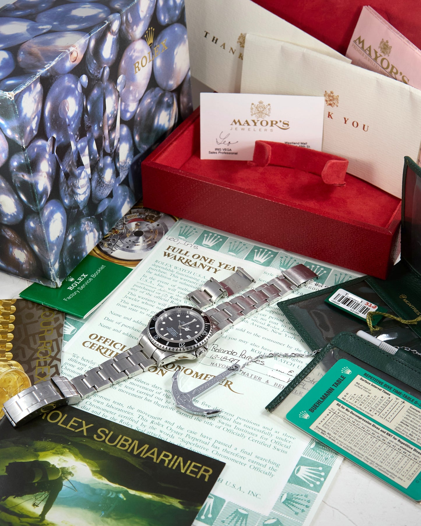 Rolex Sea-Dweller 16600 with Complete Set of Box & Papers