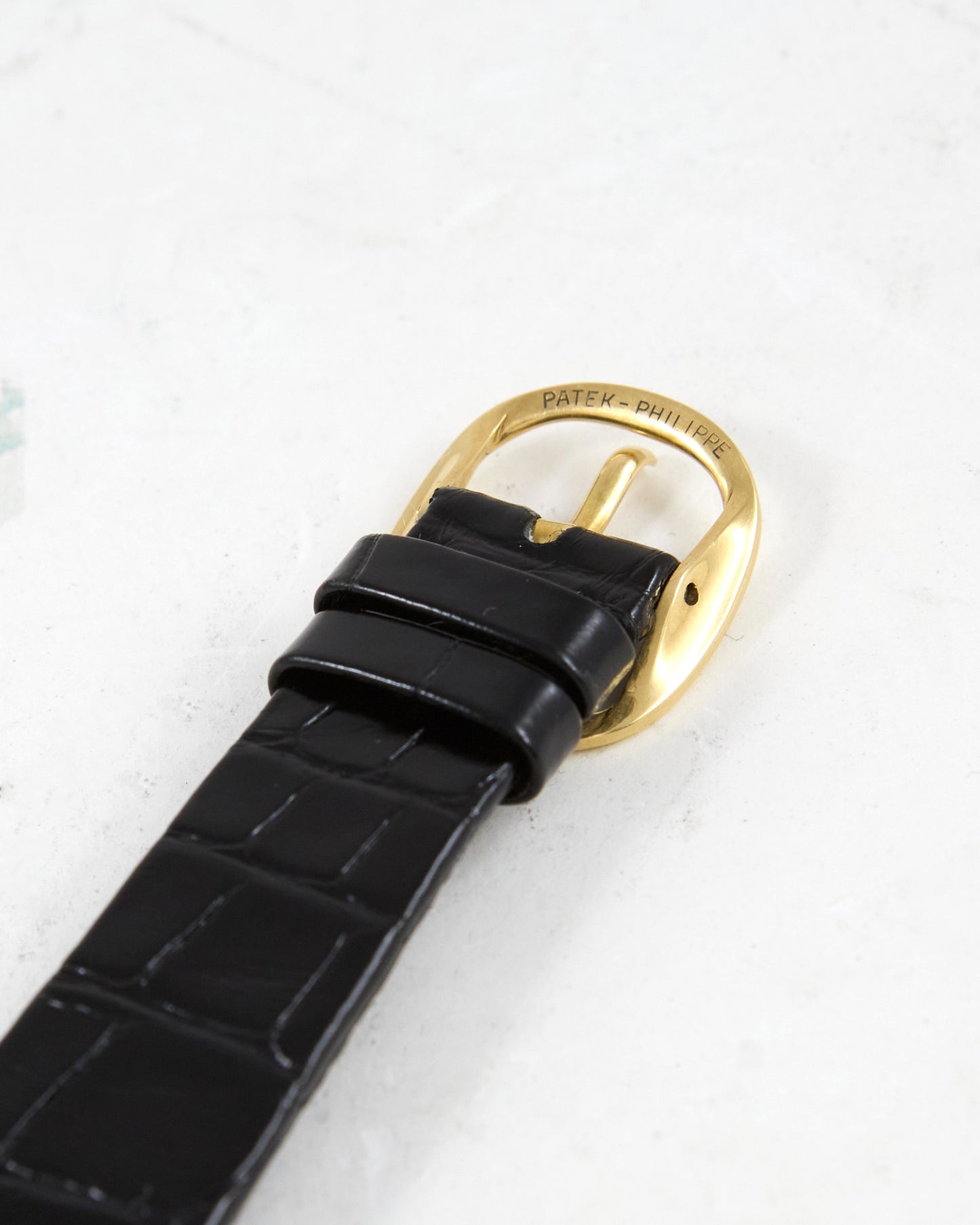 Patek Philippe Ellipse 3648 Blue Dial on Leather Strap with Ellipse Buckle