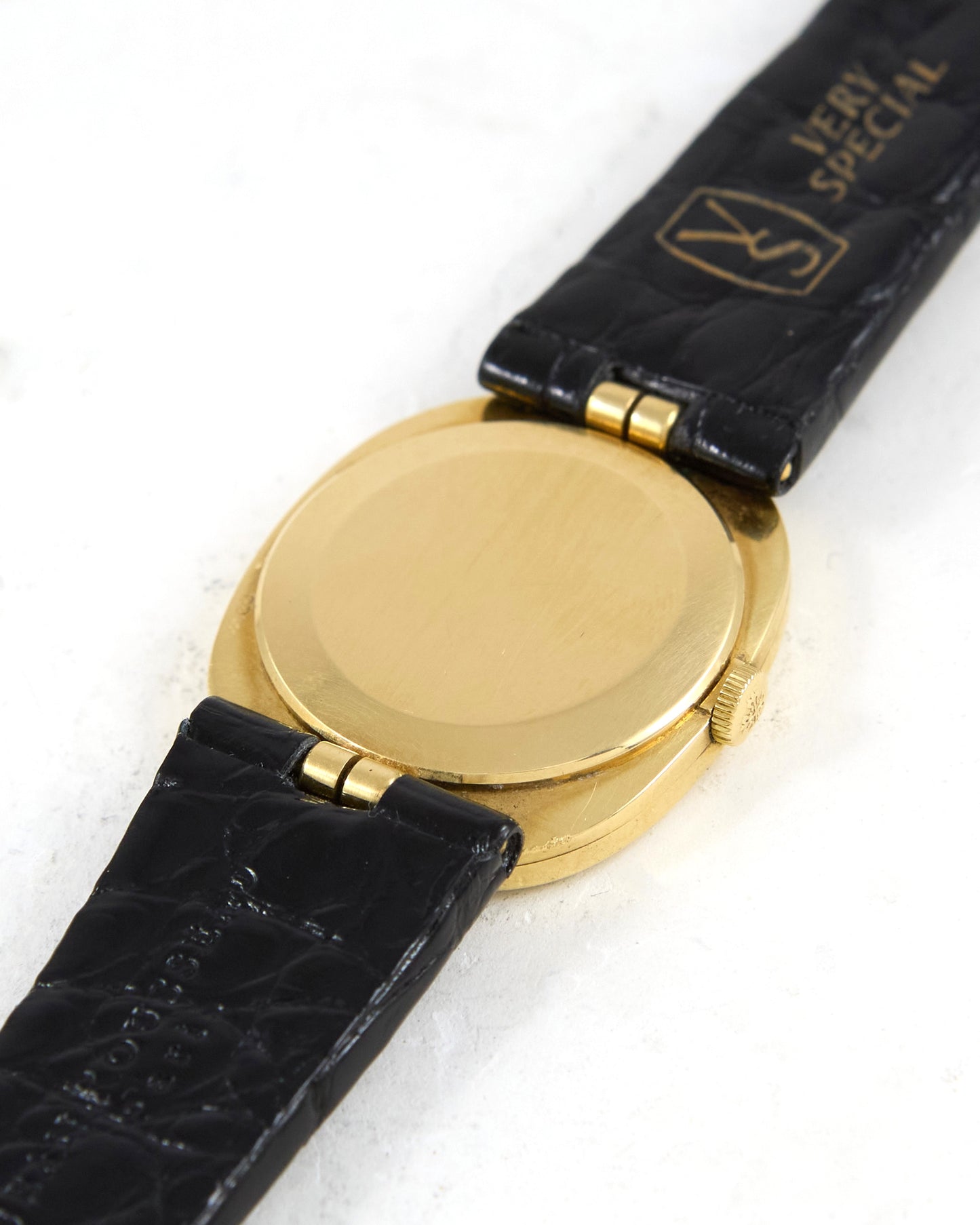 Patek Philippe Ellipse 3648 Blue Dial on Leather Strap with Ellipse Buckle