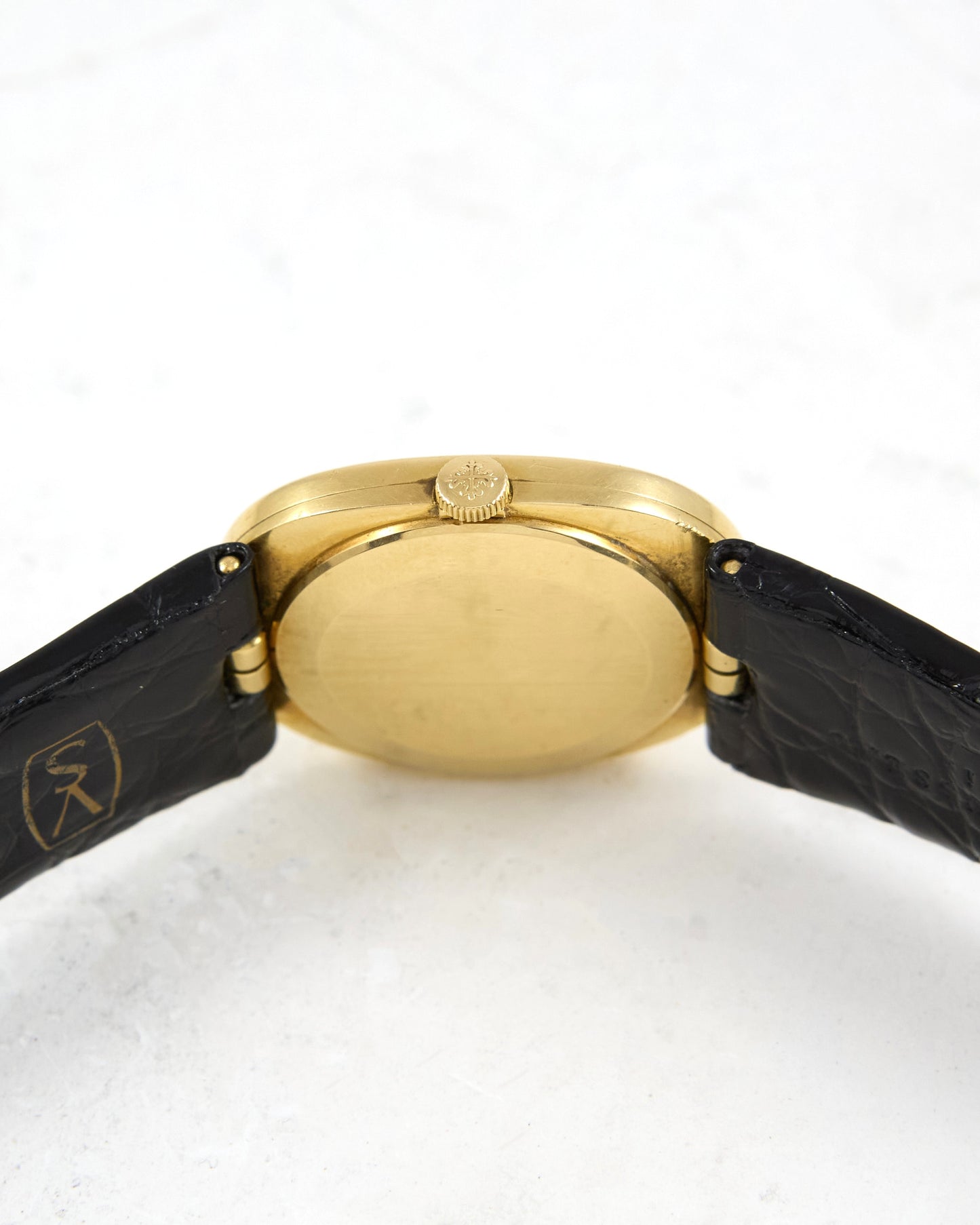 Patek Philippe Ellipse 3648 Blue Dial on Leather Strap with Ellipse Buckle