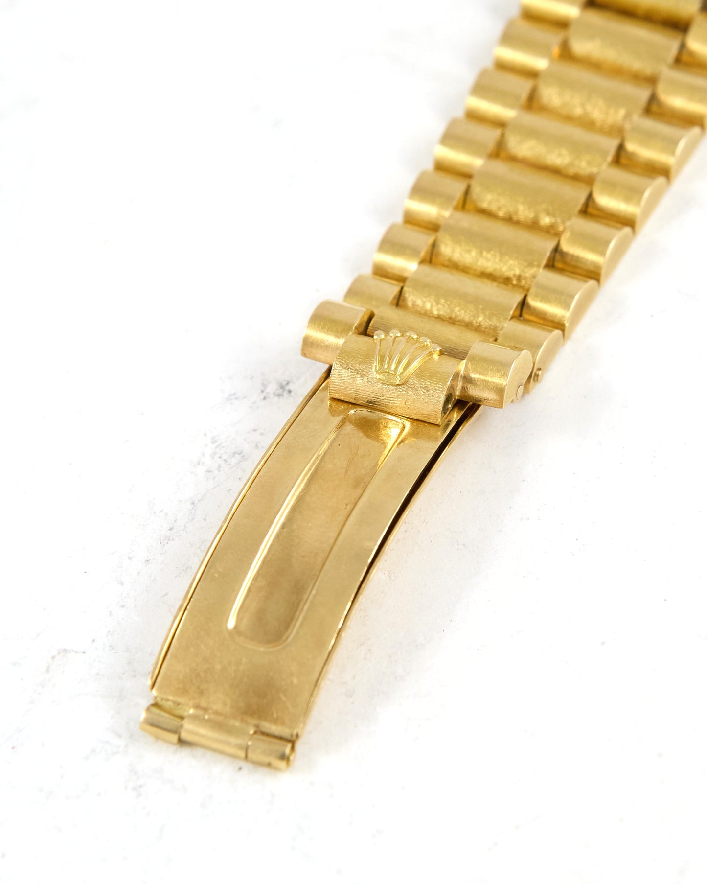 Rolex Day-Date 1803 Black Sigma Wide Boy in Yellow Gold Case and Bracelet