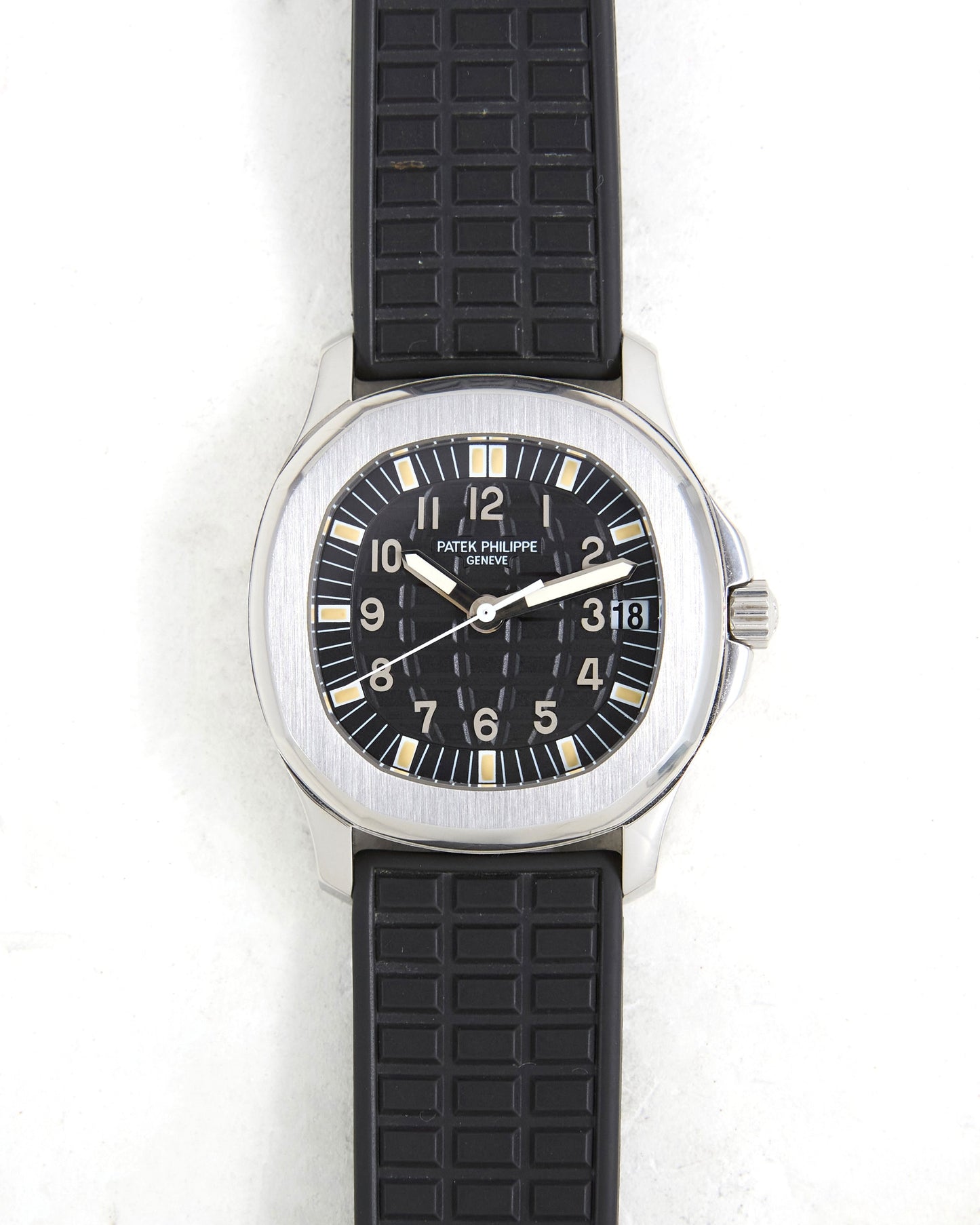 Patek Philippe Aquanaut 5066a in Steel Case on Rubber Strap