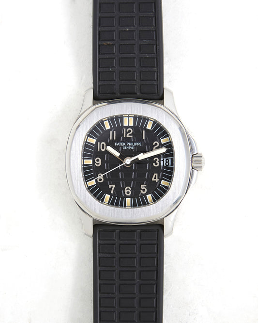 Patek Philippe Aquanaut 5066a in Steel Case on Rubber Strap