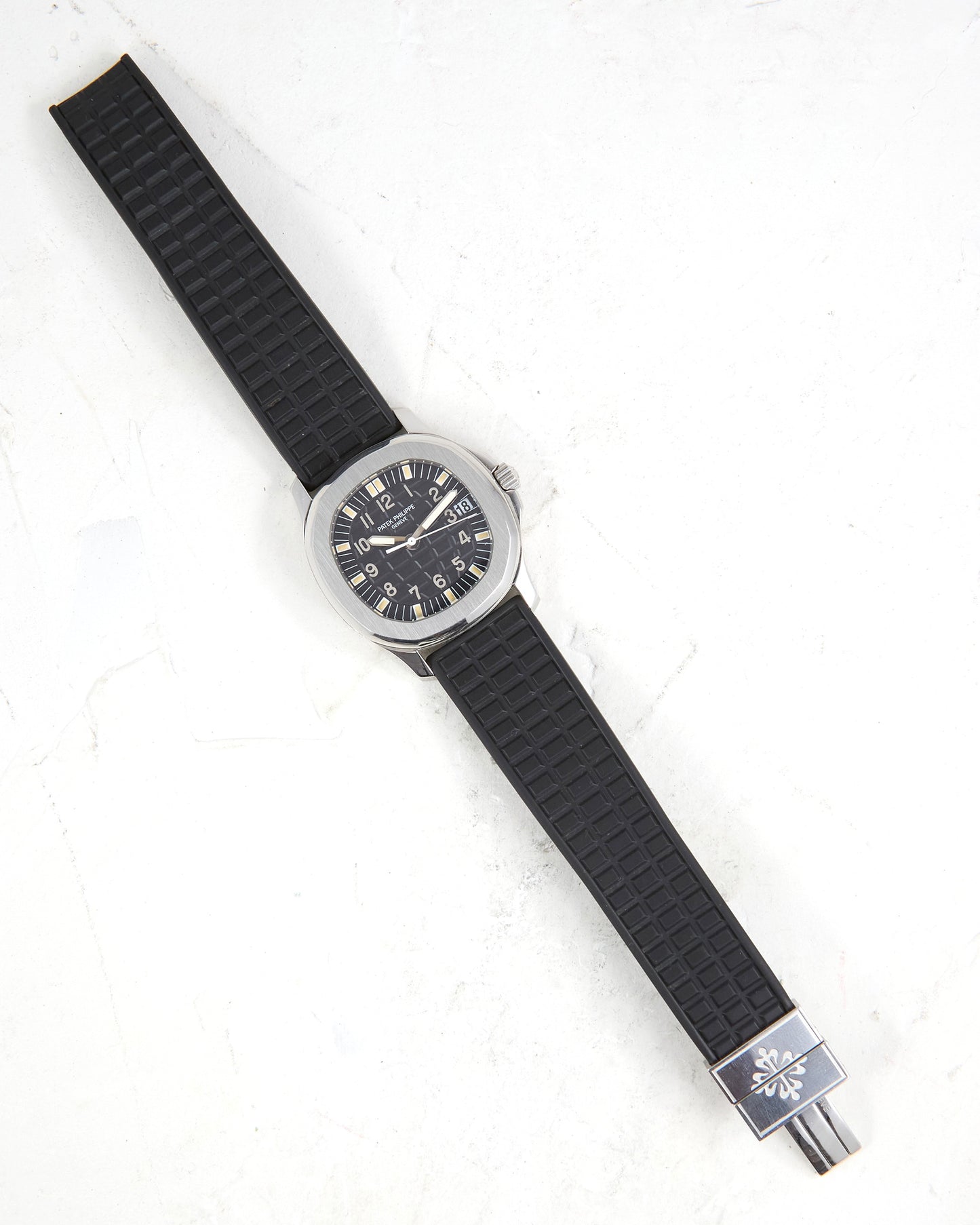 Patek Philippe Aquanaut 5066a in Steel Case on Rubber Strap