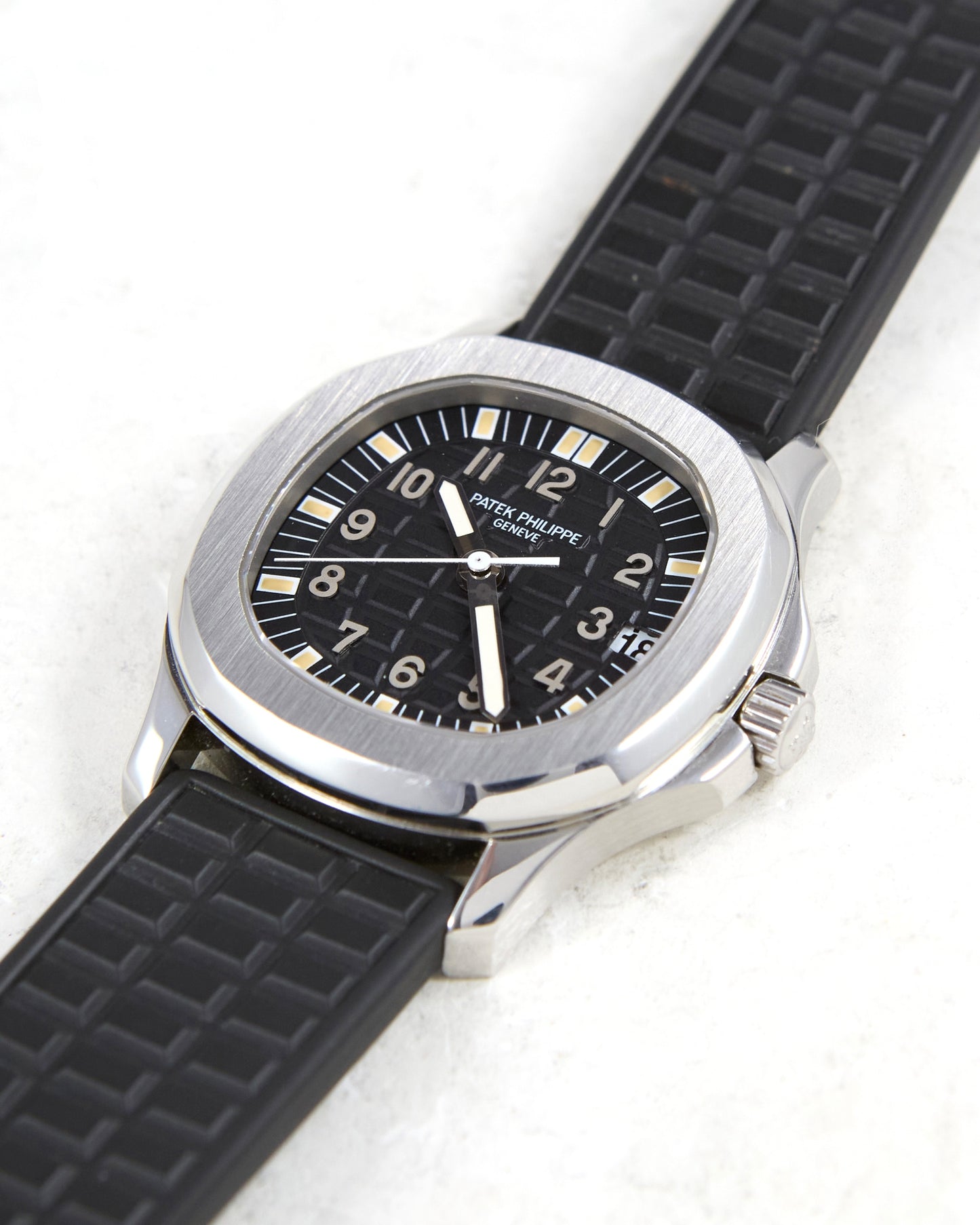 Patek Philippe Aquanaut 5066a in Steel Case on Rubber Strap
