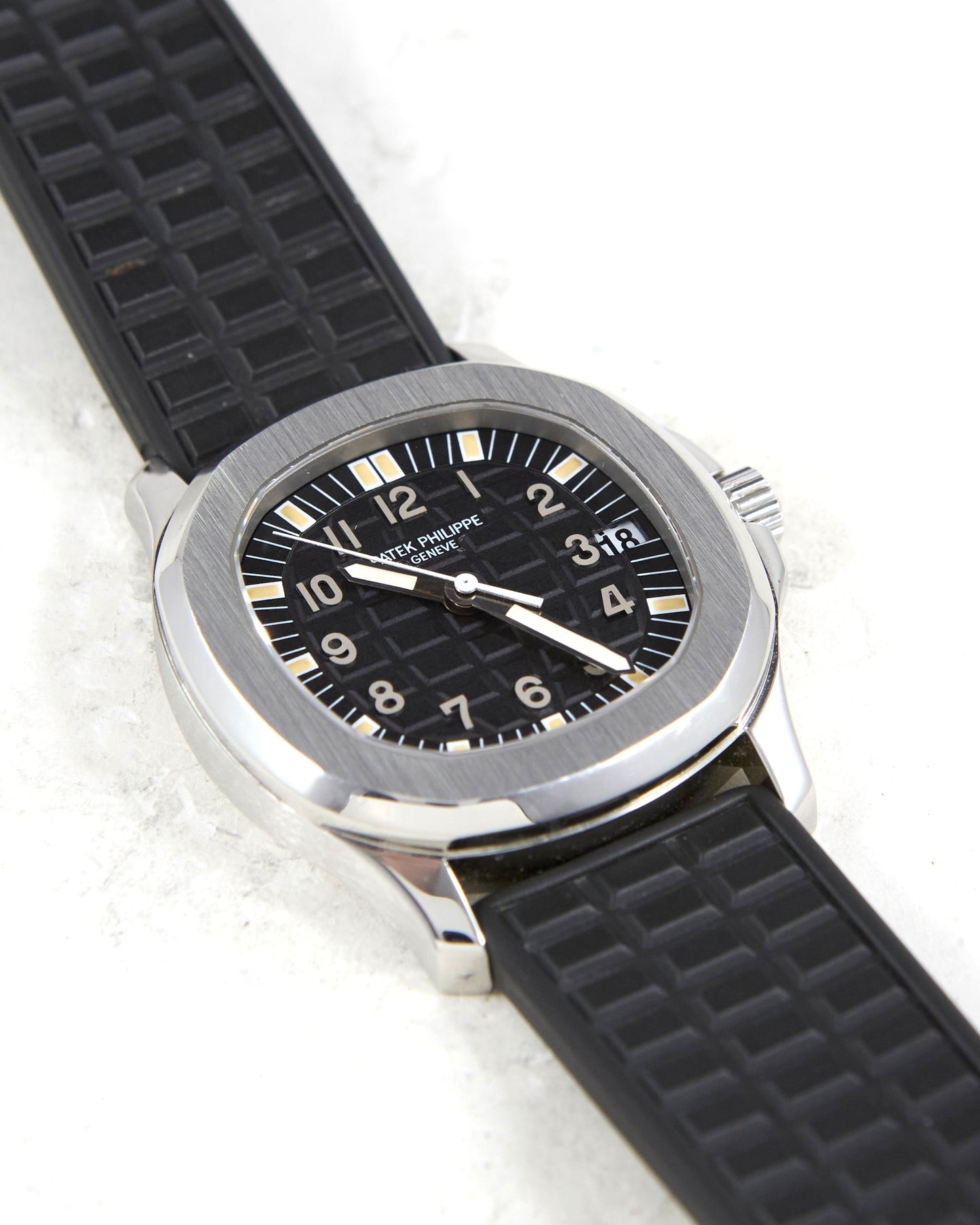 Patek Philippe Aquanaut 5066a in Steel Case on Rubber Strap