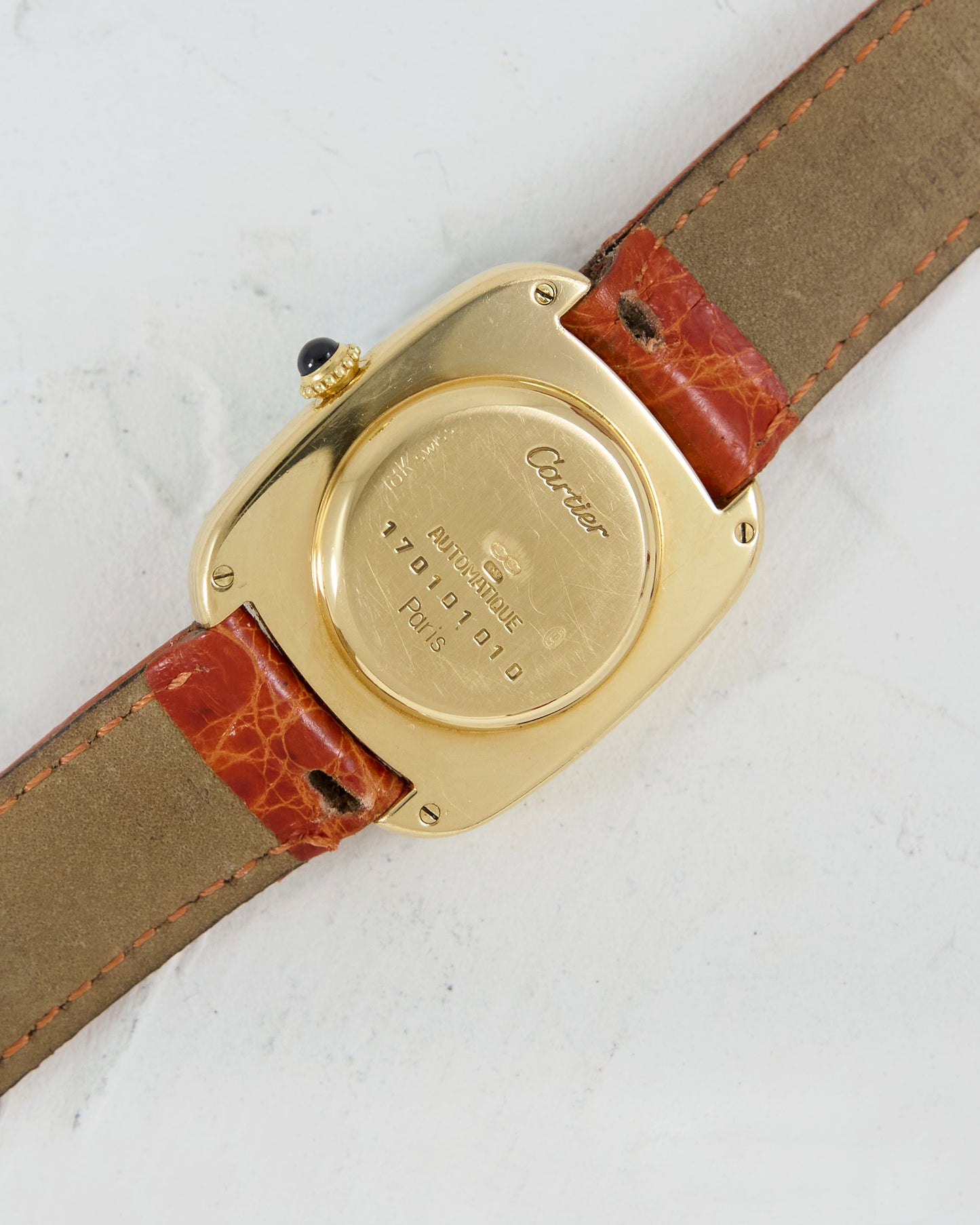 CARTIER TANK GONDOLE AUTOMATIC IN YELLOW GOLD