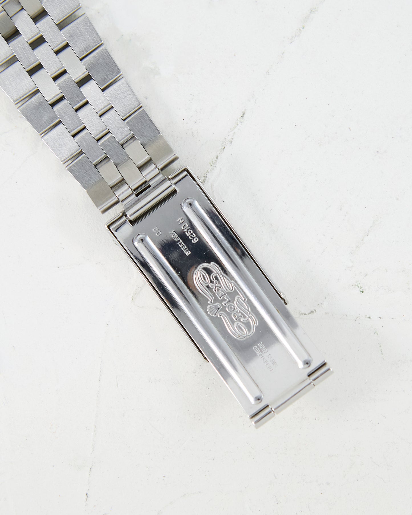 ROLEX DATEJUST SILVER DIAL WITH PAPERS