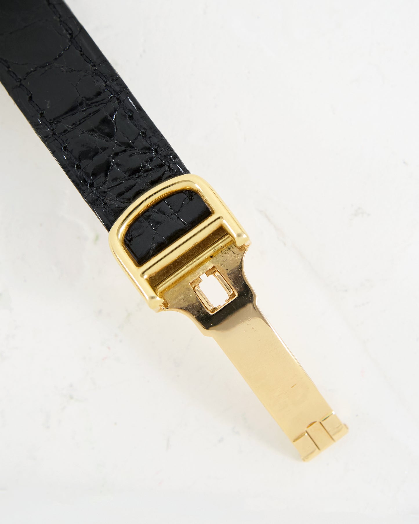CARTIER TANK LOUIS PARIS DIAL IN YELLOW GOLD WITH DEPLOYANT CLASP