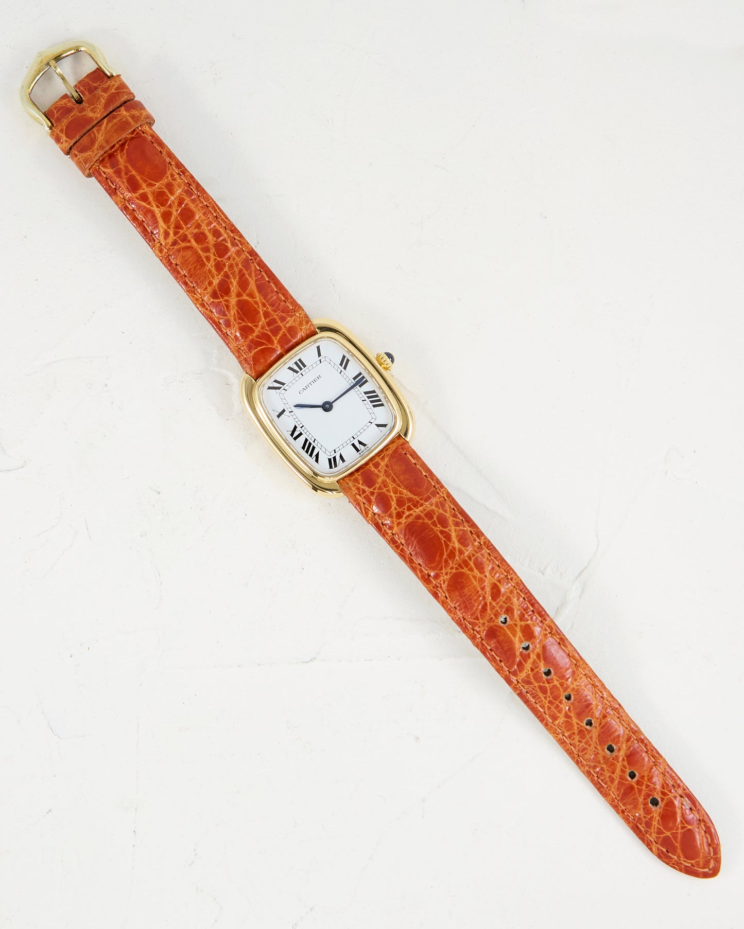 CARTIER TANK GONDOLE AUTOMATIC IN YELLOW GOLD