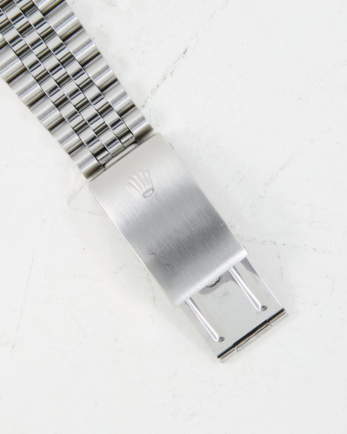 ROLEX DATEJUST SILVER DIAL WITH PAPERS