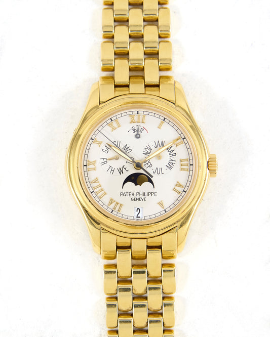 Patek Philippe Annual Calendar 5036J in Yellow Gold Case and Bracelet