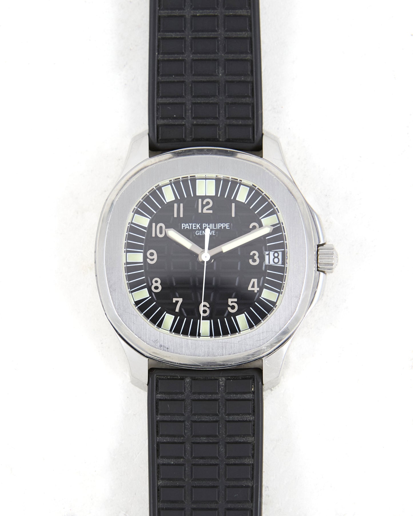 Patek Philippe Aquanaut 5065A in Steel Case on Rubber Strap