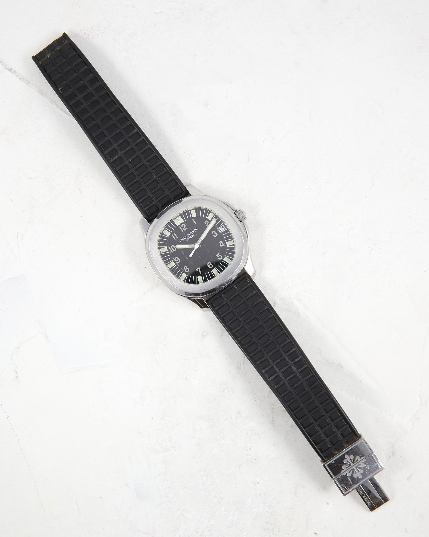 Patek Philippe Aquanaut 5065A in Steel Case on Rubber Strap