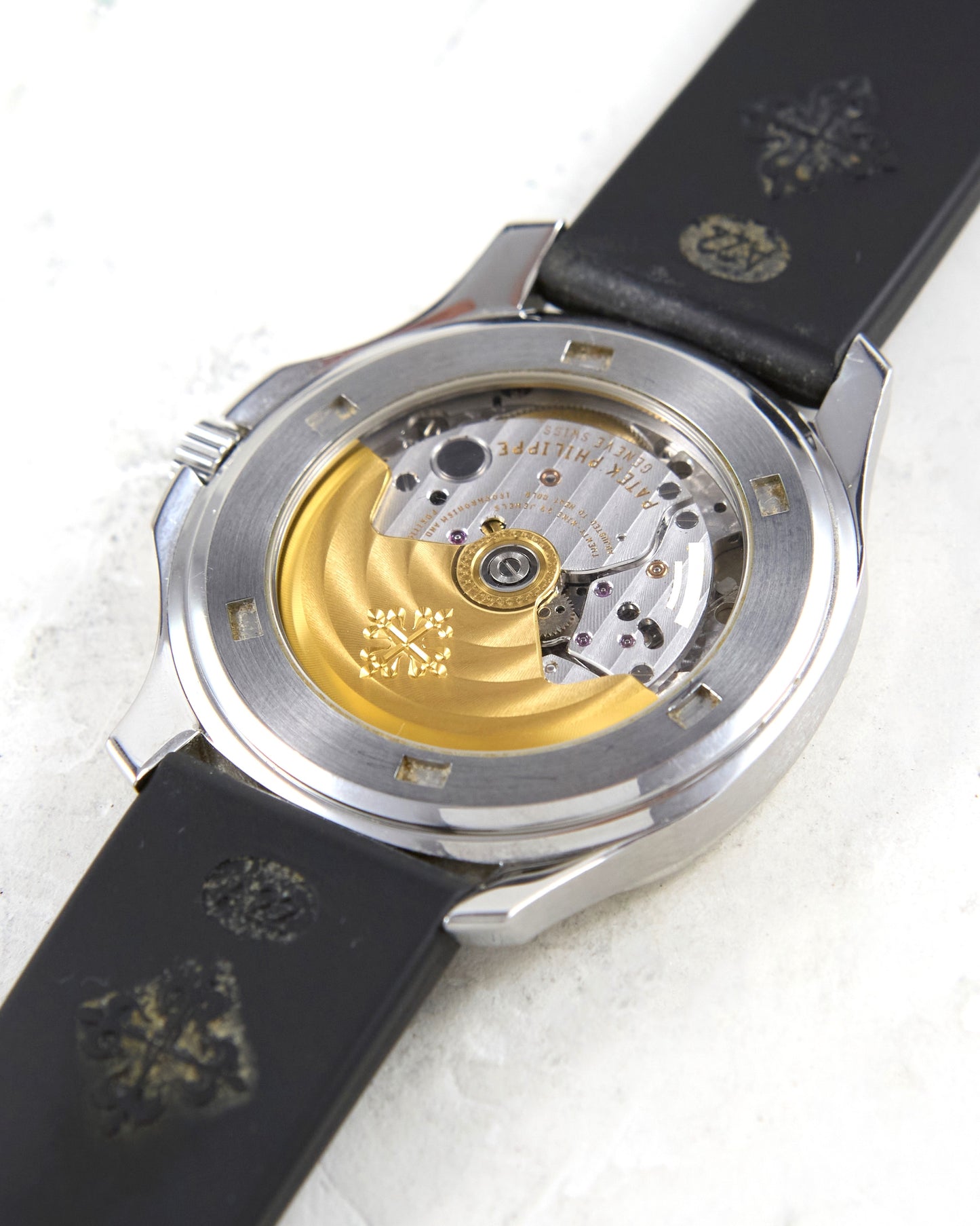 Patek Philippe Aquanaut 5065A in Steel Case on Rubber Strap