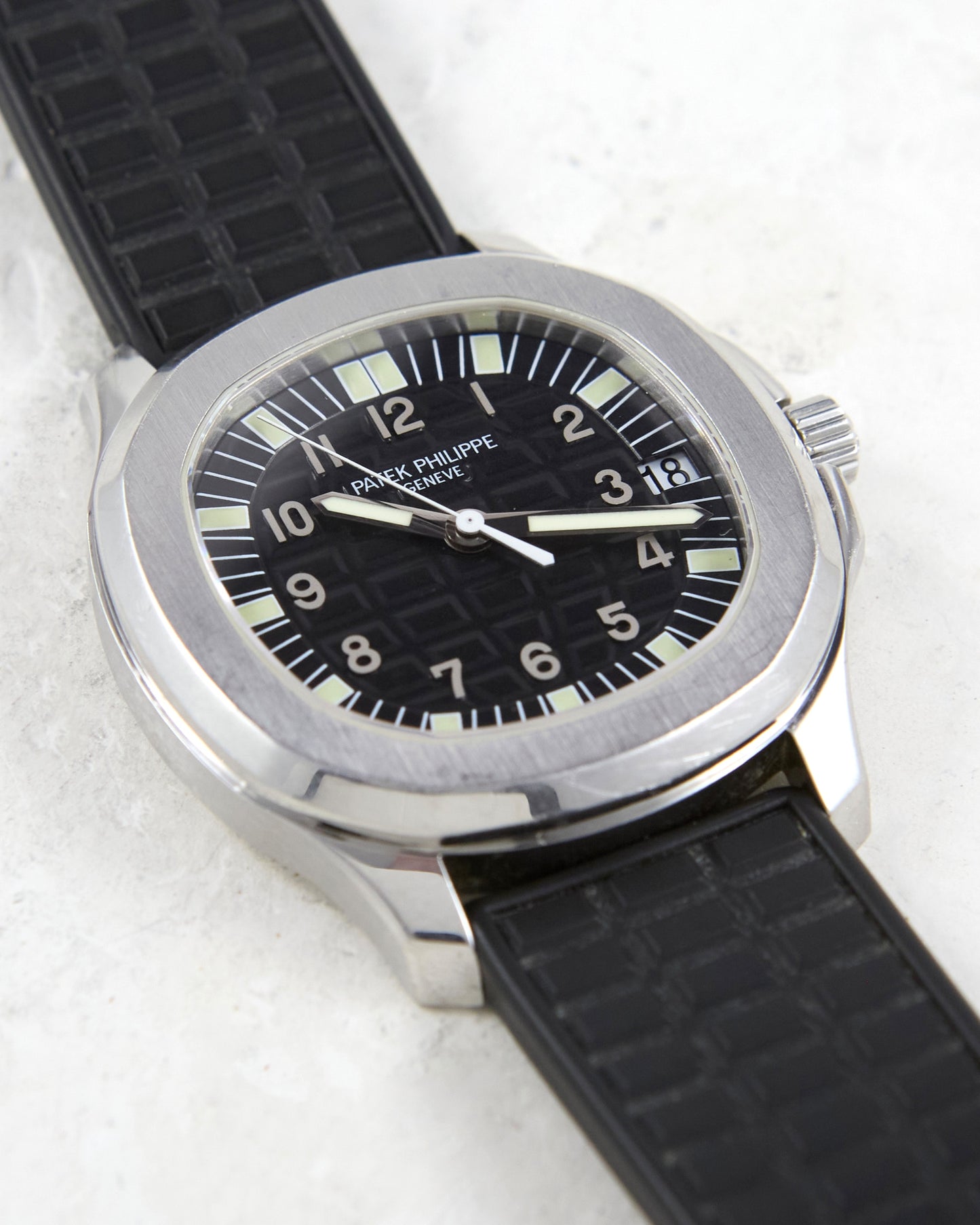 Patek Philippe Aquanaut 5065A in Steel Case on Rubber Strap
