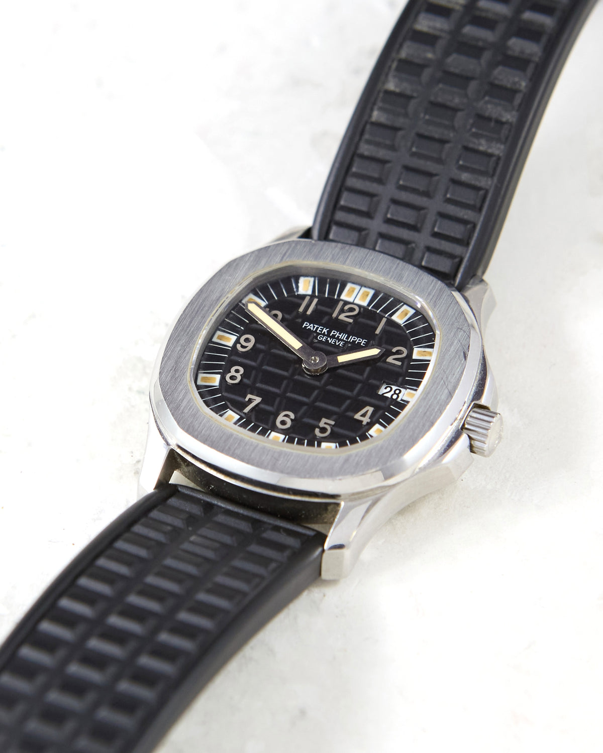 Patek Philippe Aquanaut 4960A in Steel Case on Rubber Strap