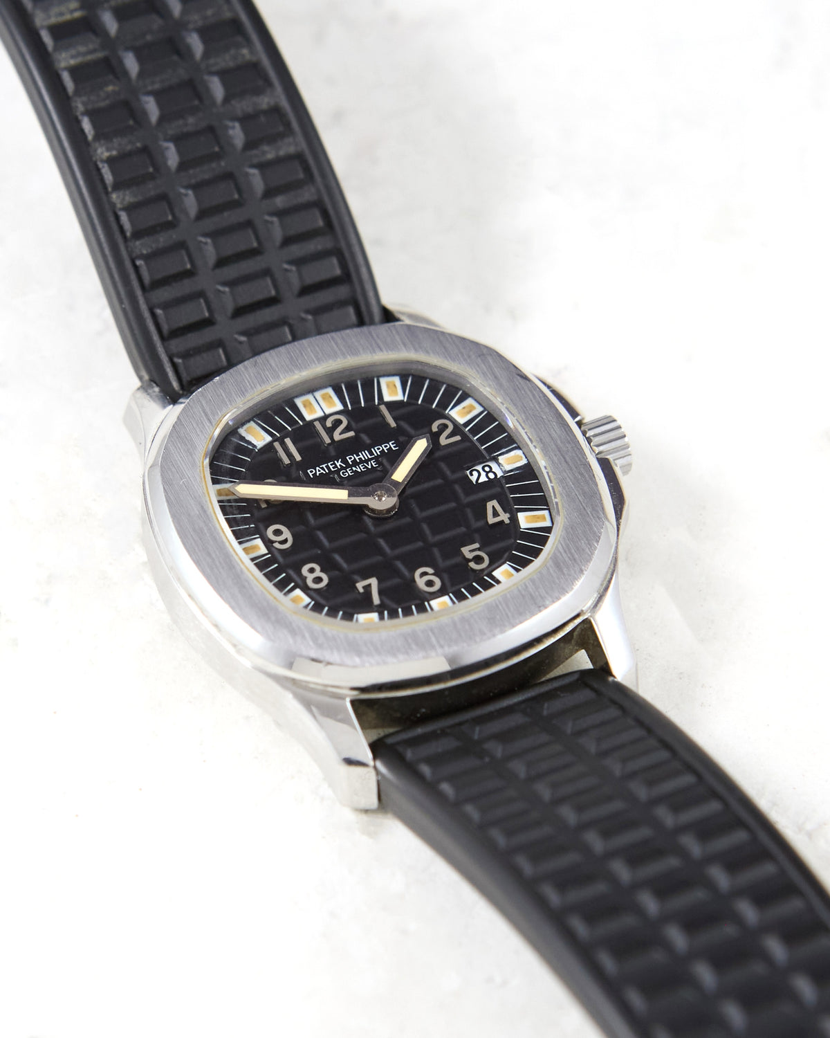 Patek Philippe Aquanaut 4960A in Steel Case on Rubber Strap