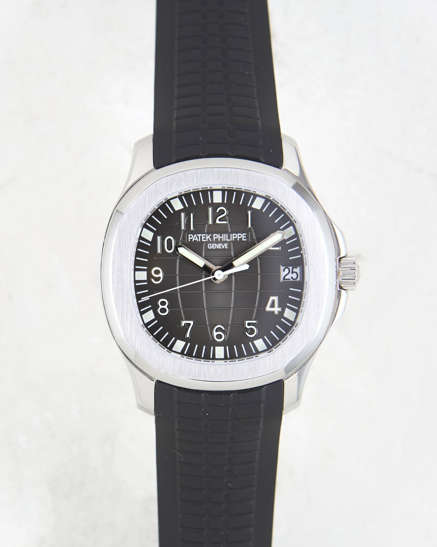 Patek Philippe Aquanaut 5165A in Steel Case on Rubber Strap