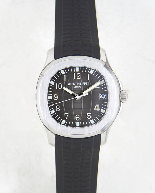Patek Philippe Aquanaut 5165A in Steel Case on Rubber Strap
