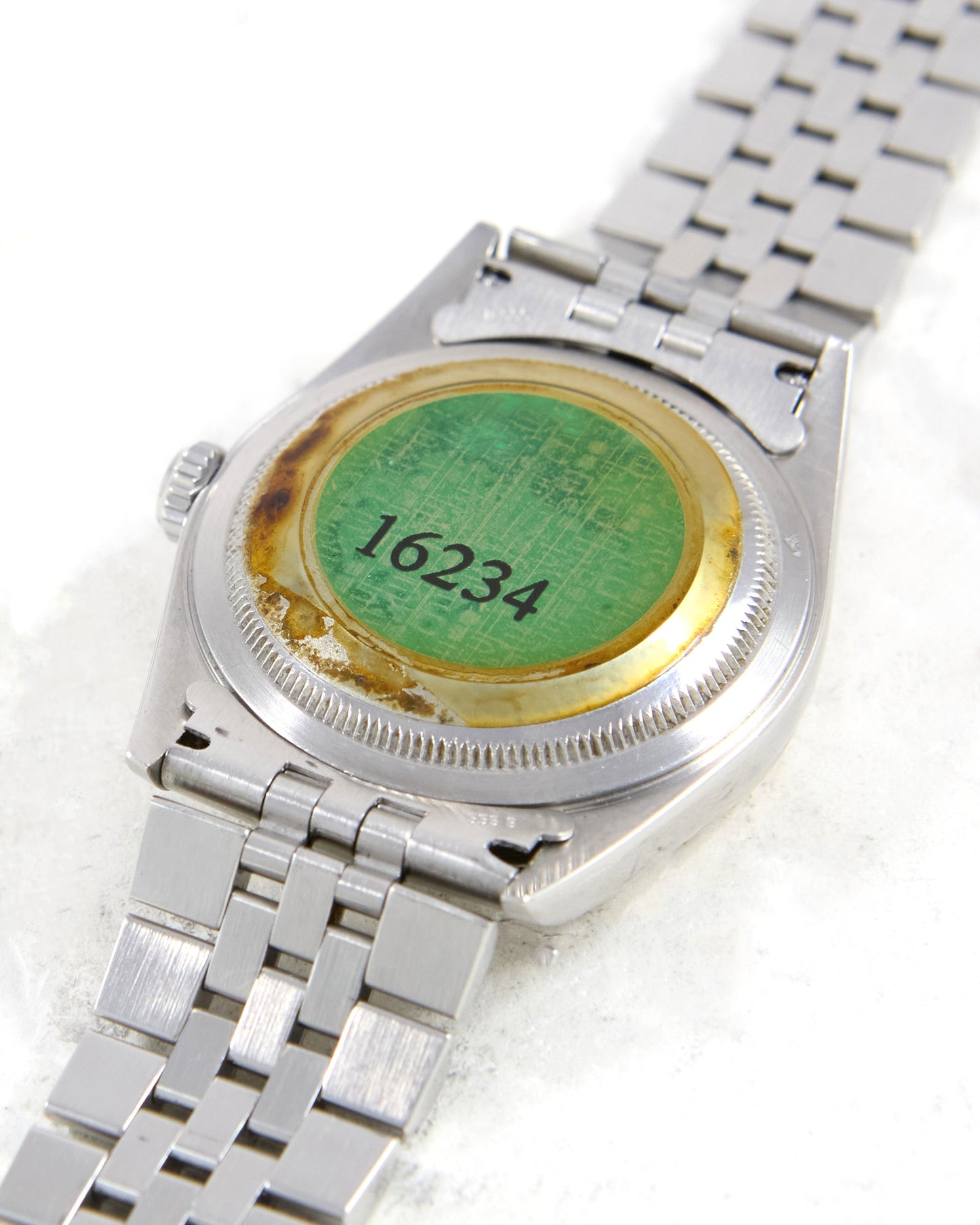 Rolex Datejust 16234 Black Dial on Jubilee Bracelet with Box & Papers
