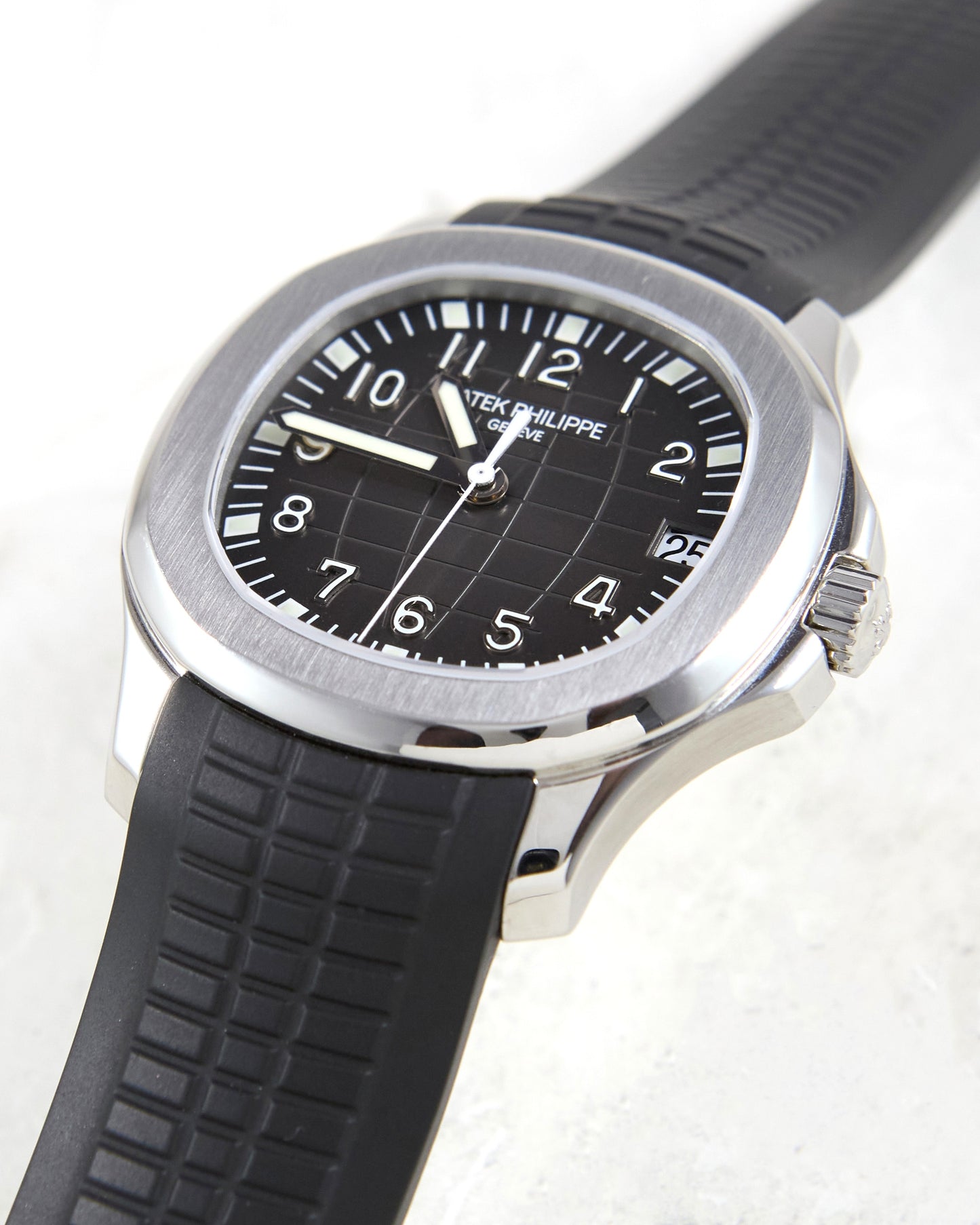 Patek Philippe Aquanaut 5165A in Steel Case on Rubber Strap