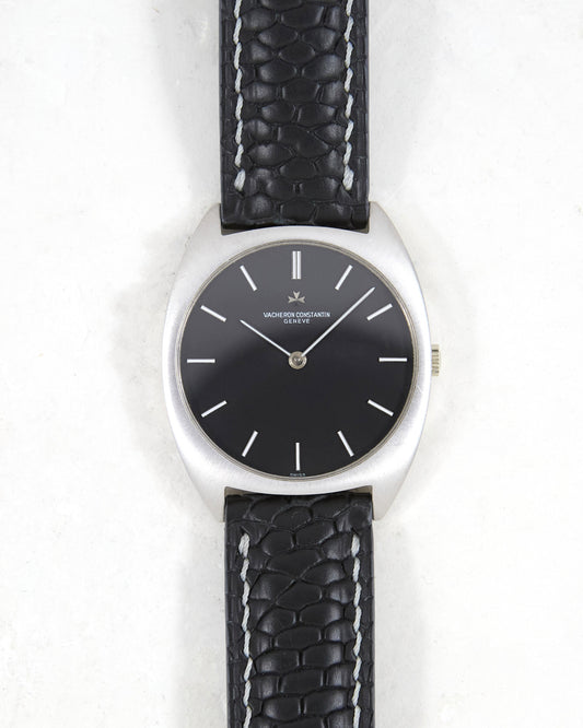 Vacheron Constantin Tonneau 2093 in White Gold Case on Leather Strap and Buckle