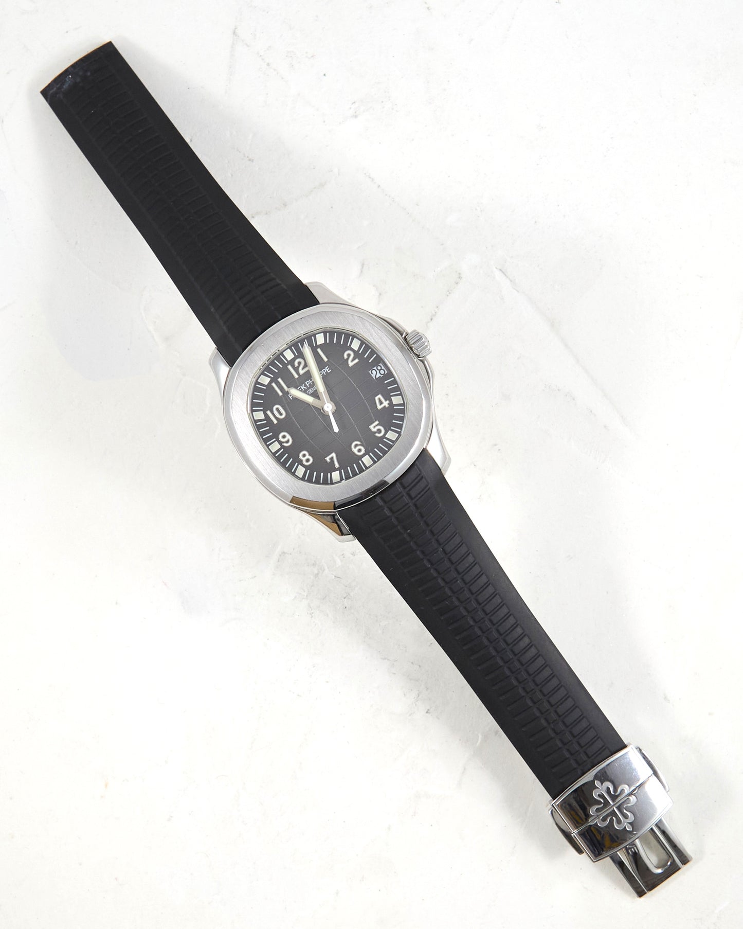 Patek Philippe Aquanaut 5165A in Steel Case on Rubber Strap