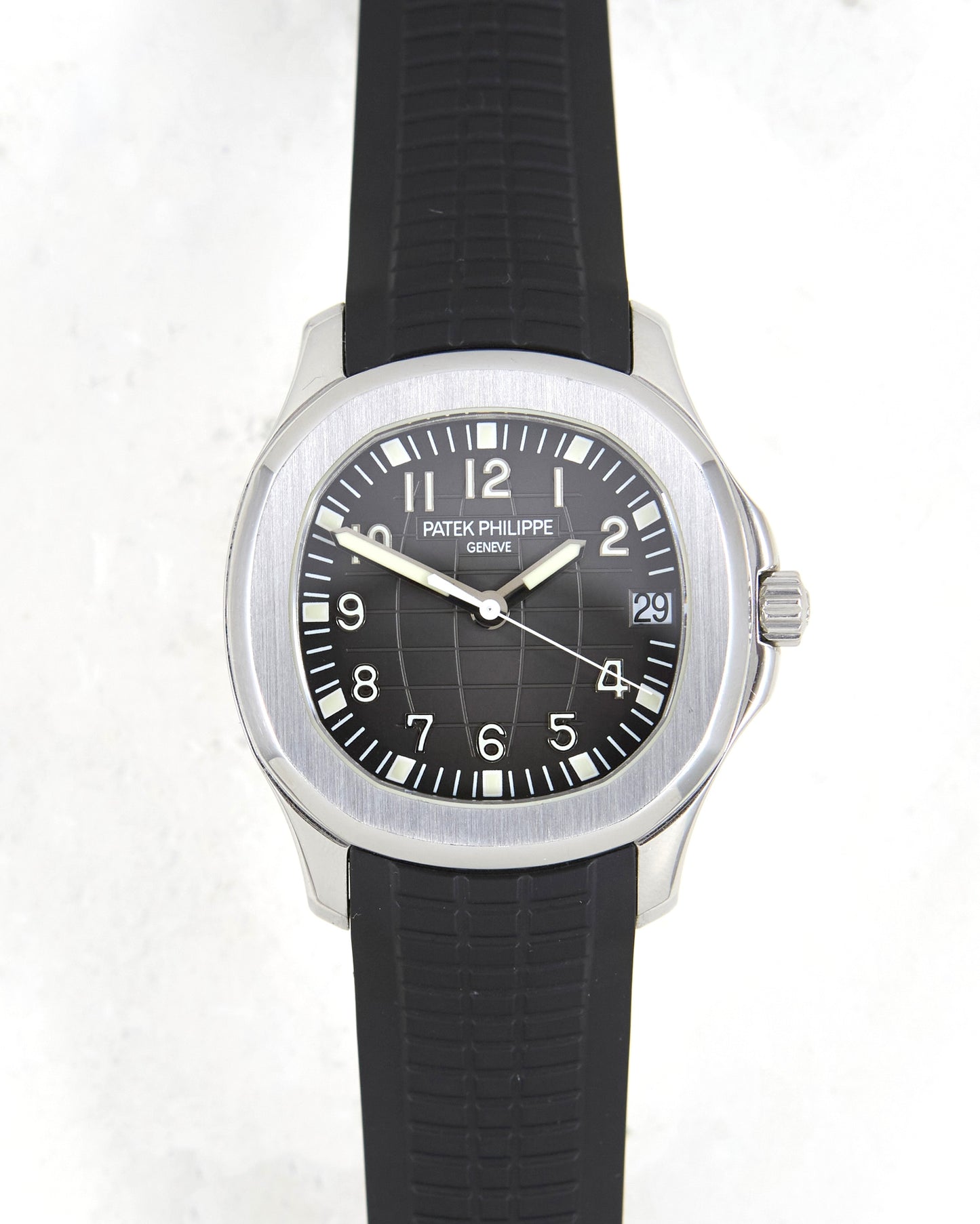 Patek Philippe Aquanaut 5165A in Steel Case on Rubber Strap