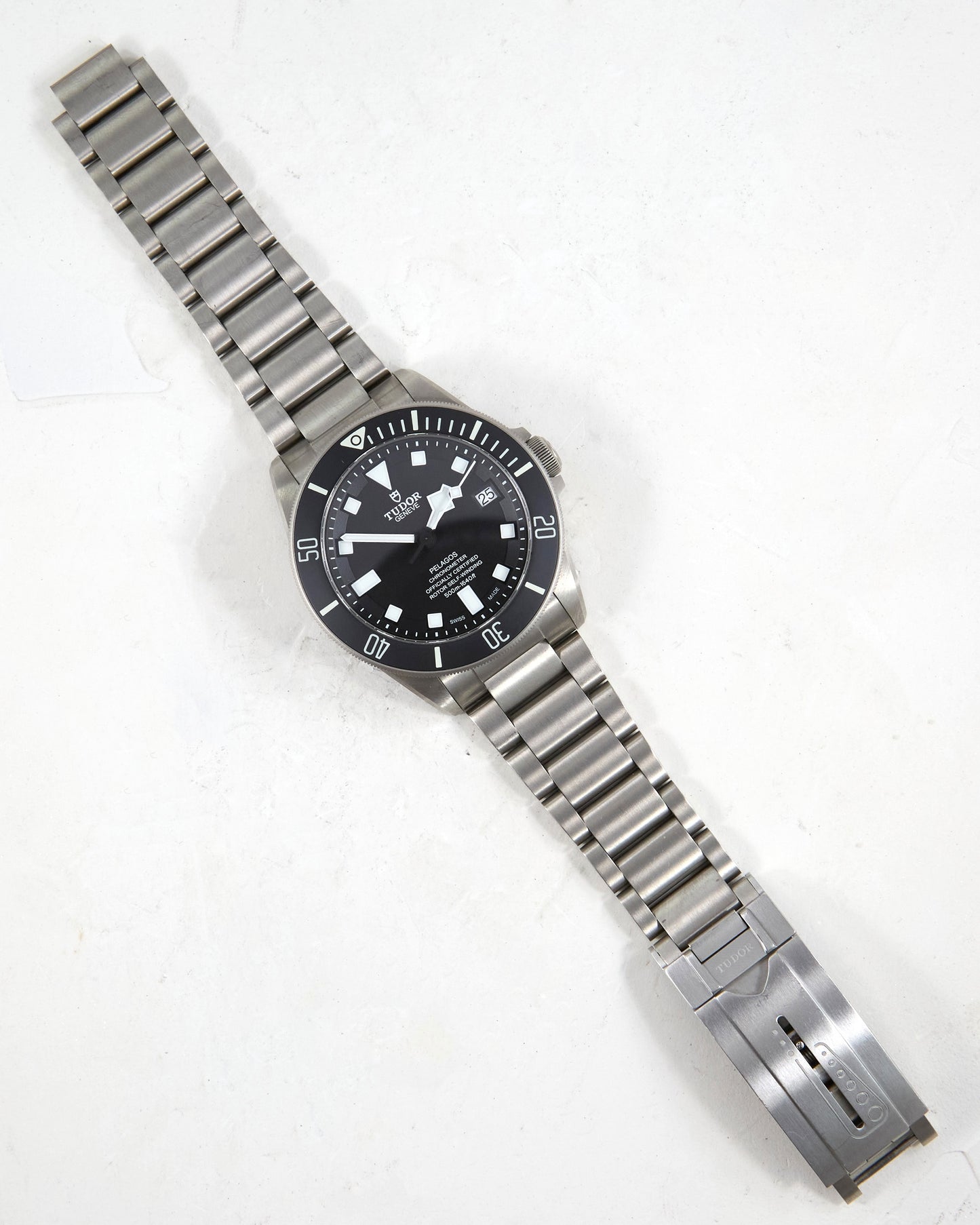 Tudor Pelagos 25600TN in Titanium Case with Warranty Card