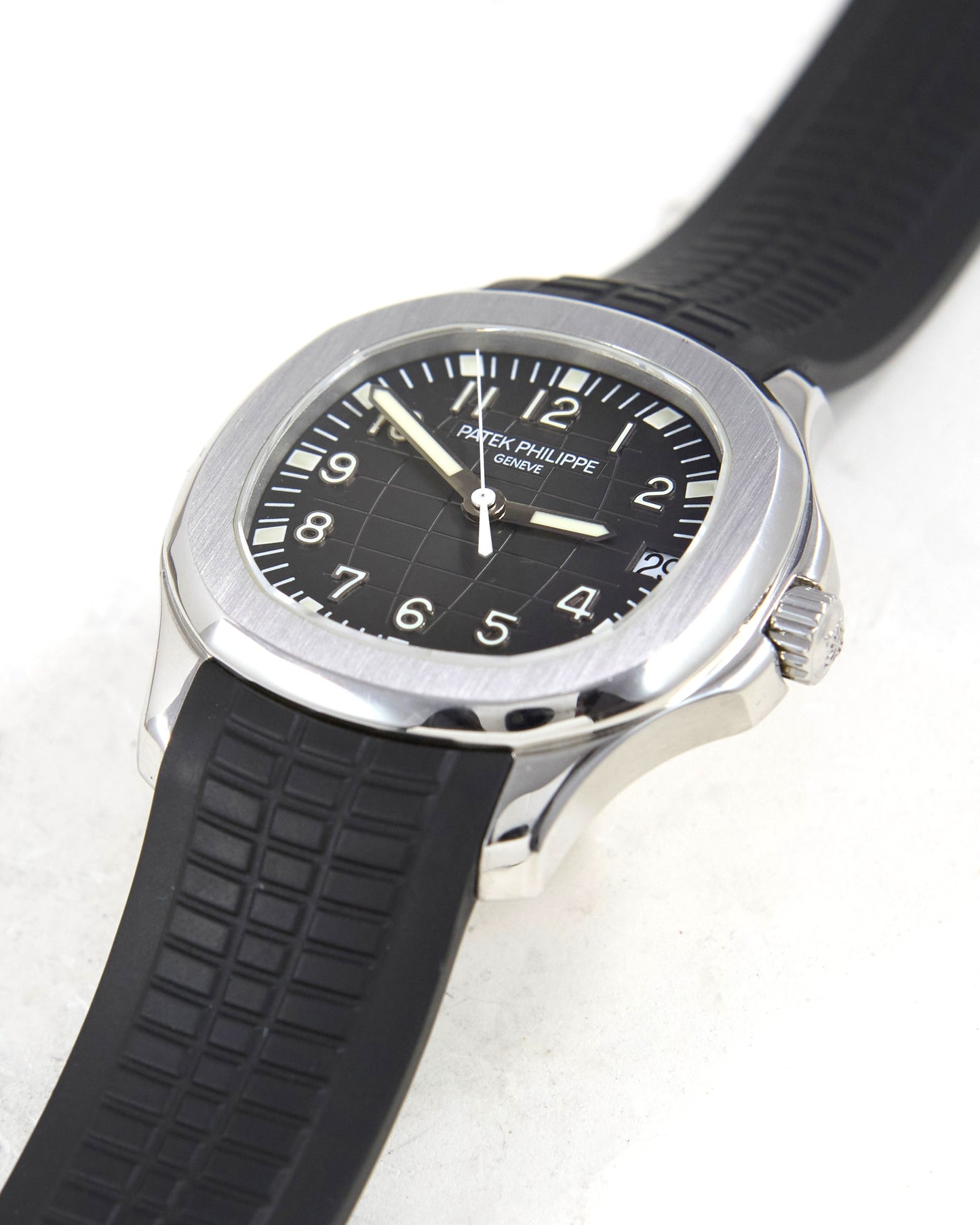 Patek Philippe Aquanaut 5165A in Steel Case on Rubber Strap