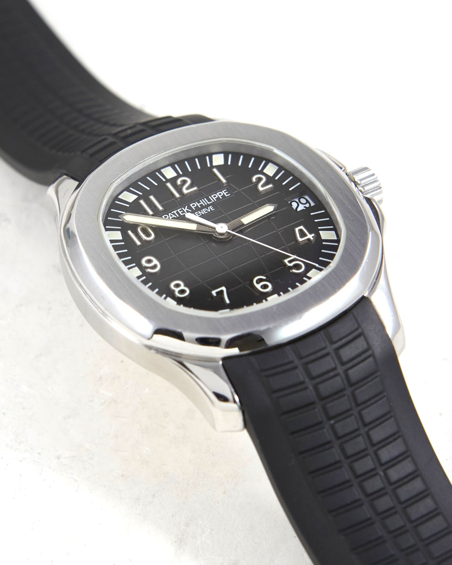 Patek Philippe Aquanaut 5165A in Steel Case on Rubber Strap