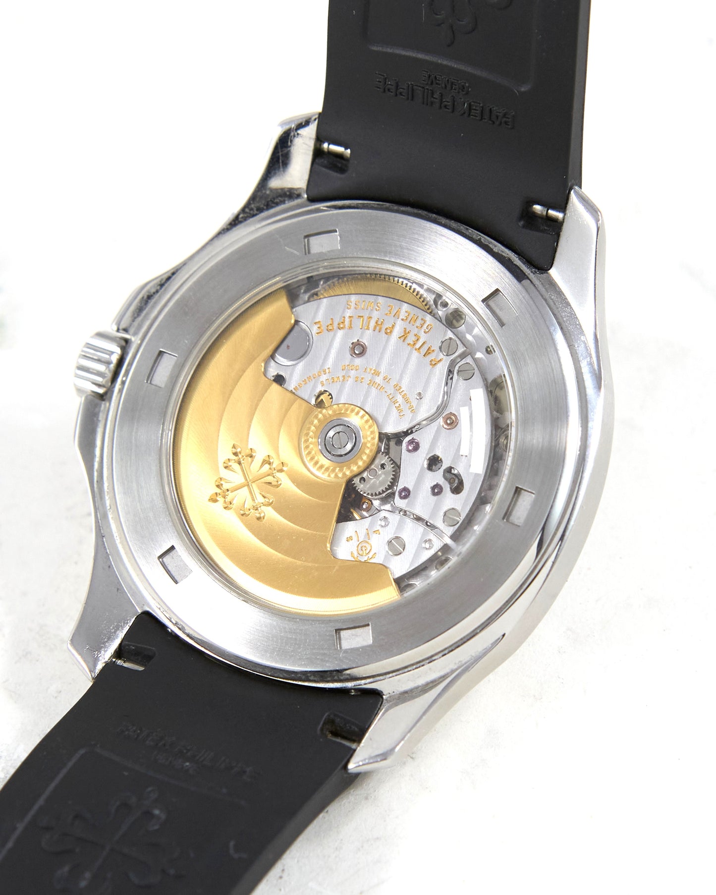 Patek Philippe Aquanaut 5165A in Steel Case on Rubber Strap