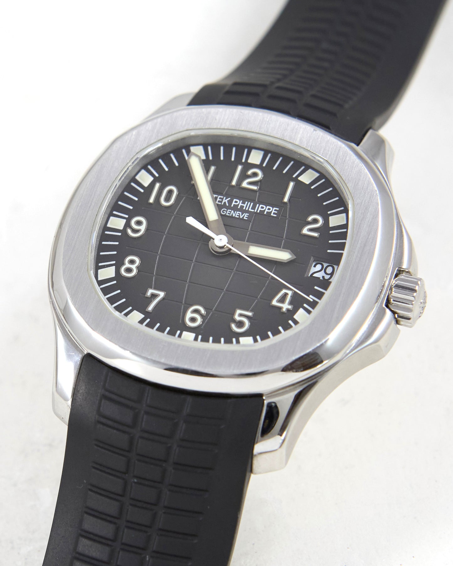Patek Philippe Aquanaut 5165A in Steel Case on Rubber Strap
