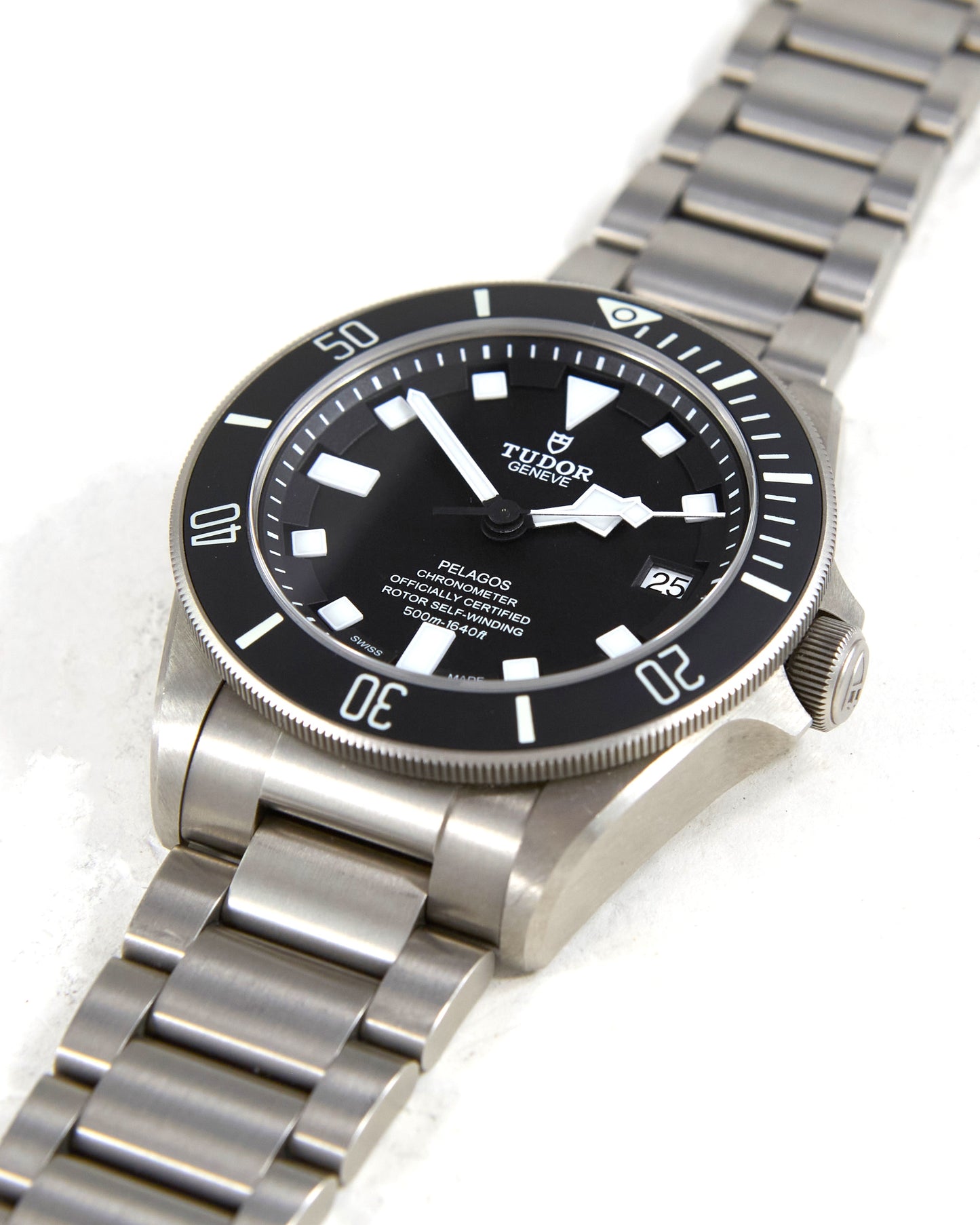 Tudor Pelagos 25600TN in Titanium Case with Warranty Card