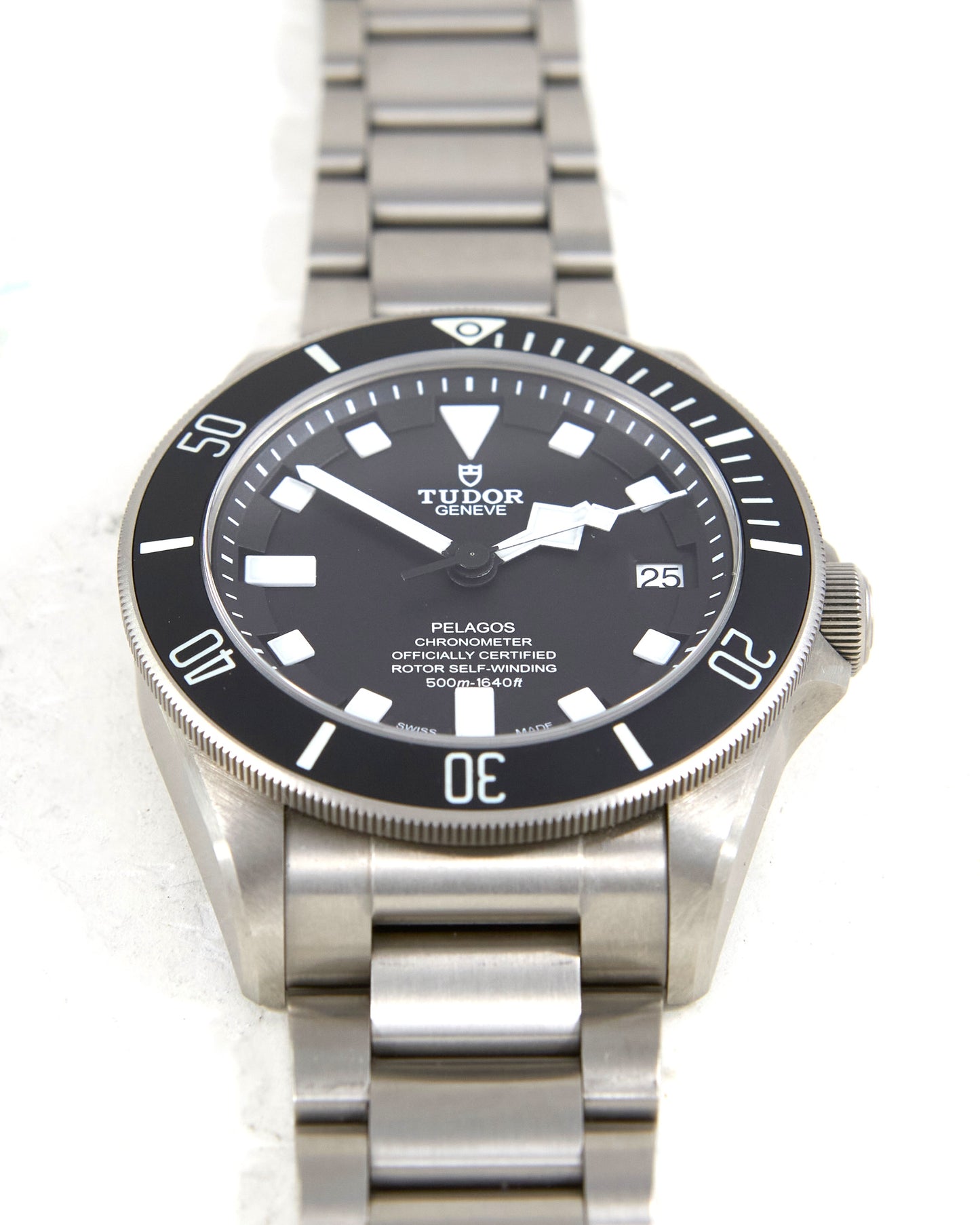 Tudor Pelagos 25600TN in Titanium Case with Warranty Card