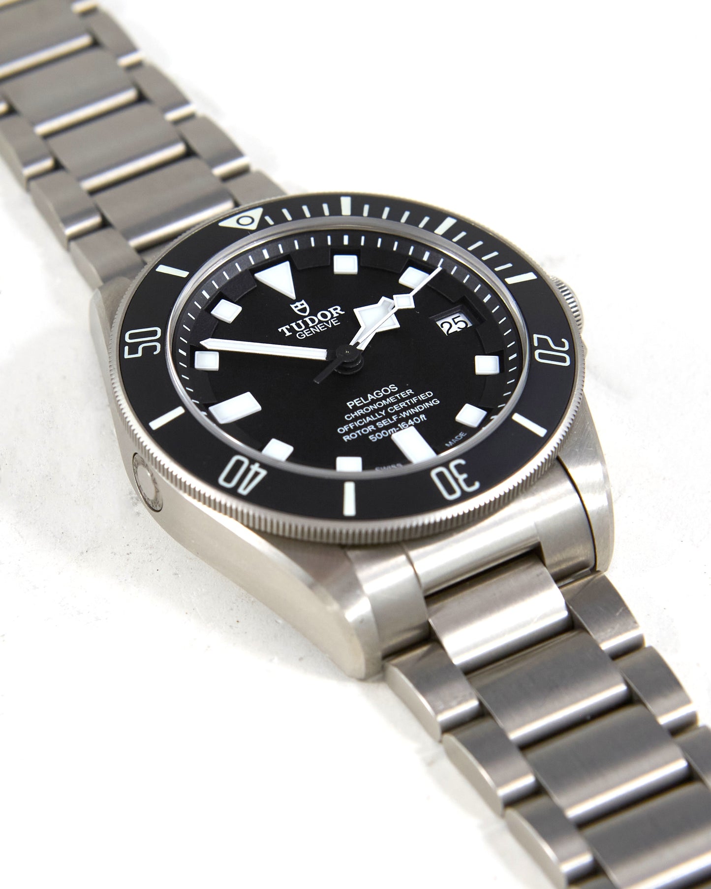 Tudor Pelagos 25600TN in Titanium Case with Warranty Card