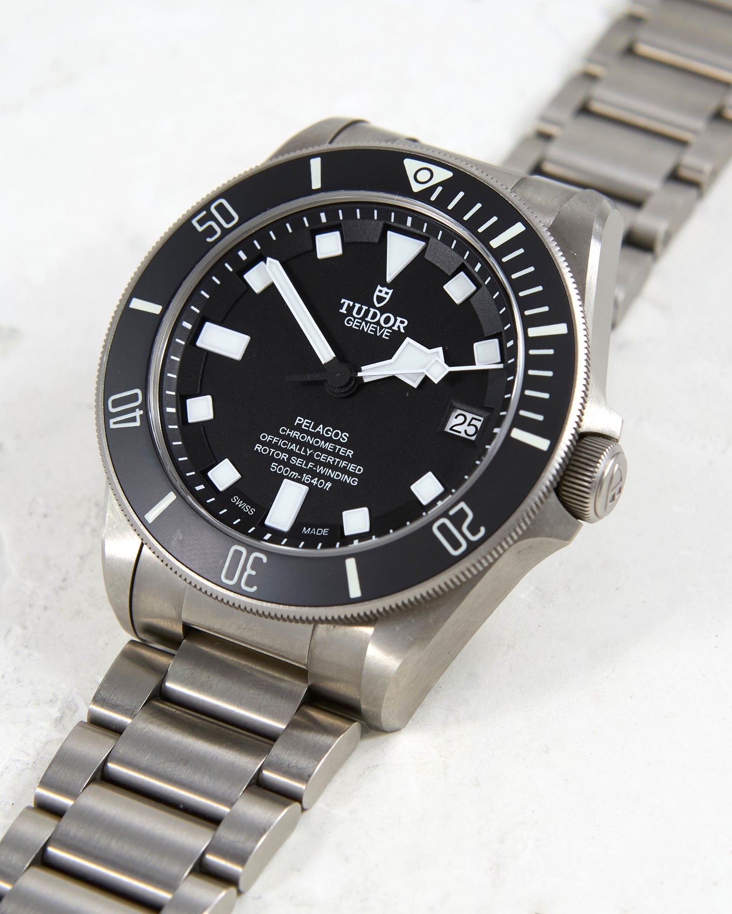 Tudor Pelagos 25600TN in Titanium Case with Warranty Card