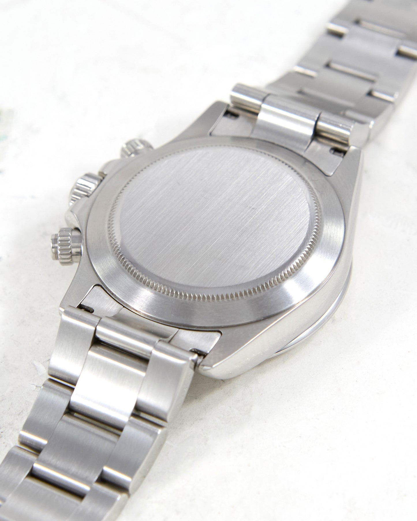 Rolex Daytona 116520 Black Dial on Oyster Bracelet with Box & Papers