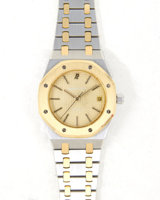 Audemars Piguet Royal Oak 14790SA "Tropical Ghost" Dial in Steel & Gold Case and Bracelet