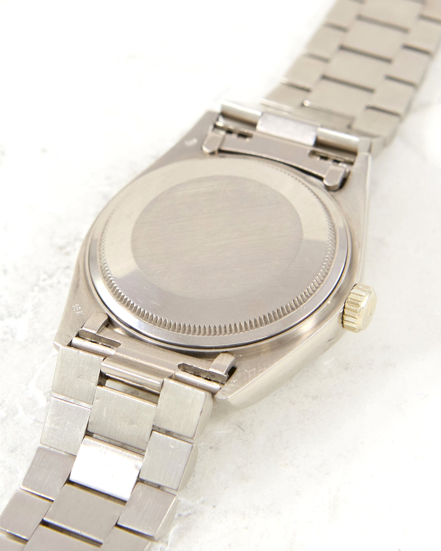 Rolex Day-Date 18039 Pinball Dial in White Gold Case and Bracelet