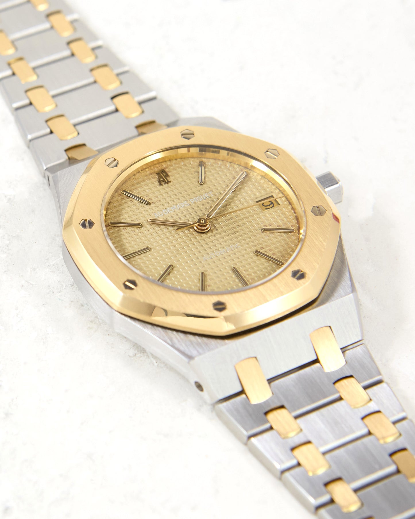 Audemars Piguet Royal Oak 14790SA "Tropical Ghost" Dial in Steel & Gold Case and Bracelet