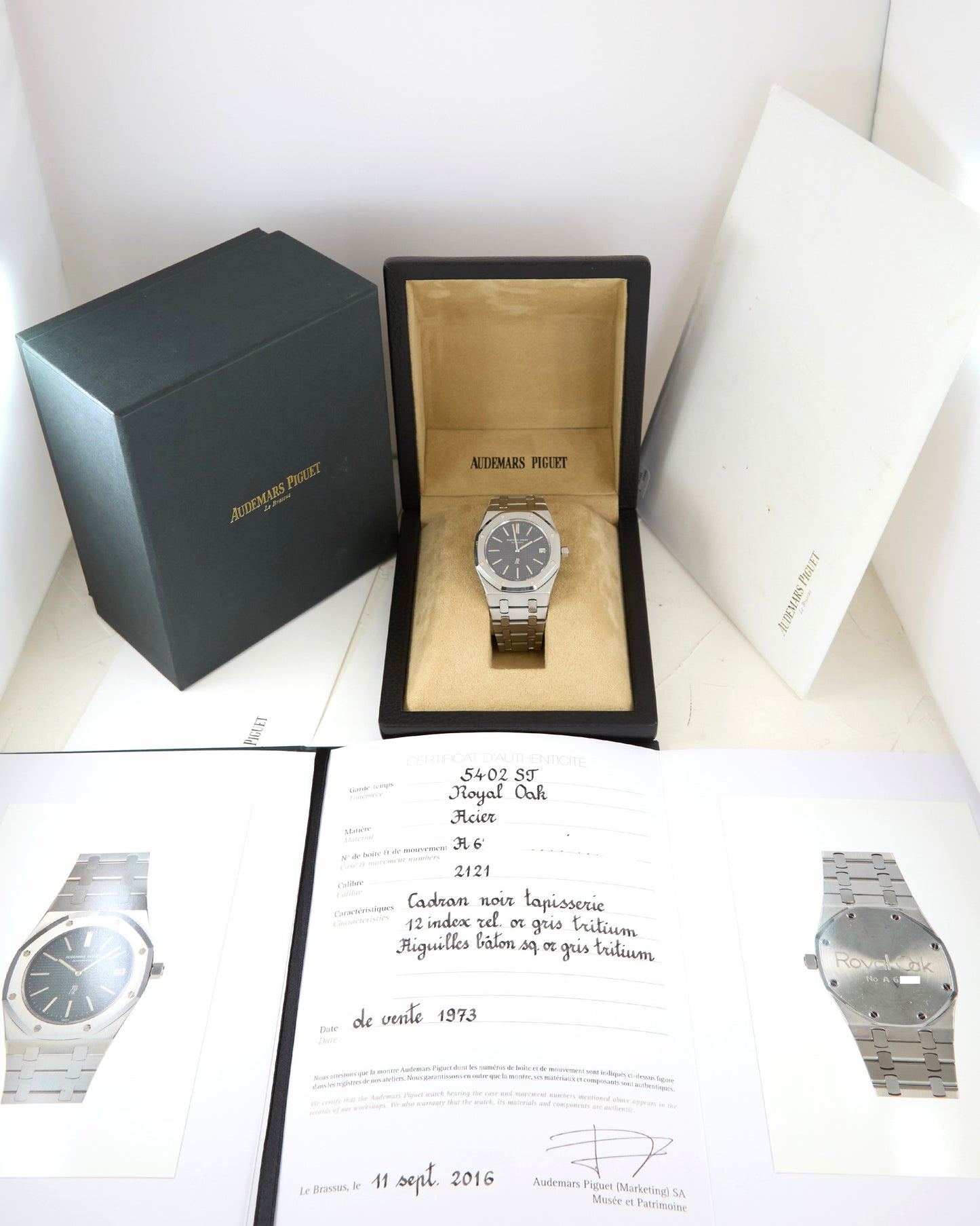 Audemars Piguet Royal Oak Jumbo 5402 "A-Series" Automatic in Steel with AP Box and Papers
