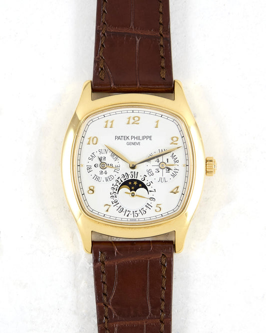 Patek Philippe Perpetual Calendar 5940 in Yellow Gold with Patek Strap and Buckle