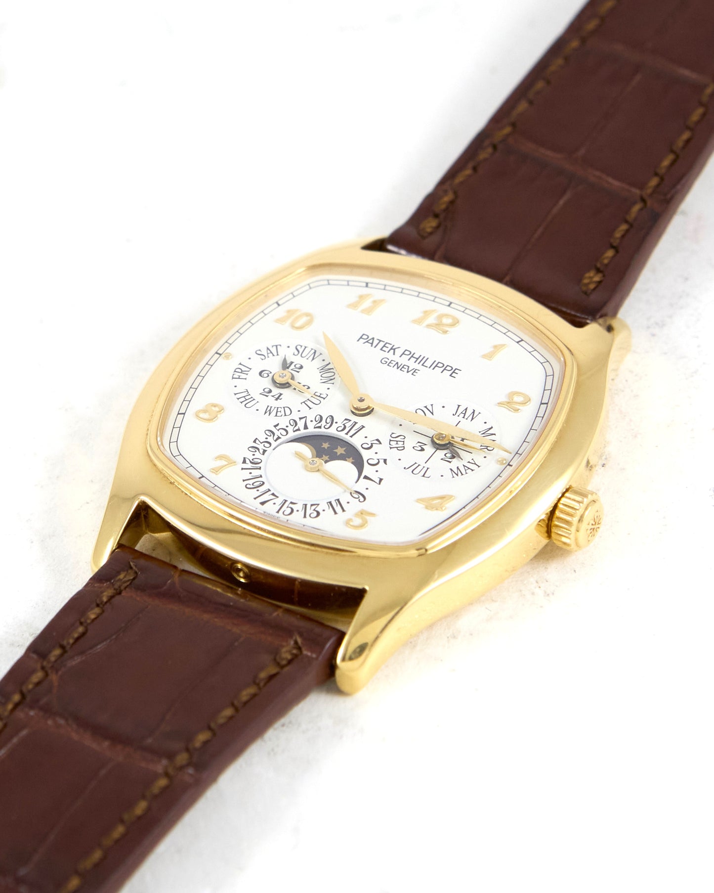 Patek Philippe Perpetual Calendar 5940 in Yellow Gold with Patek Strap and Buckle