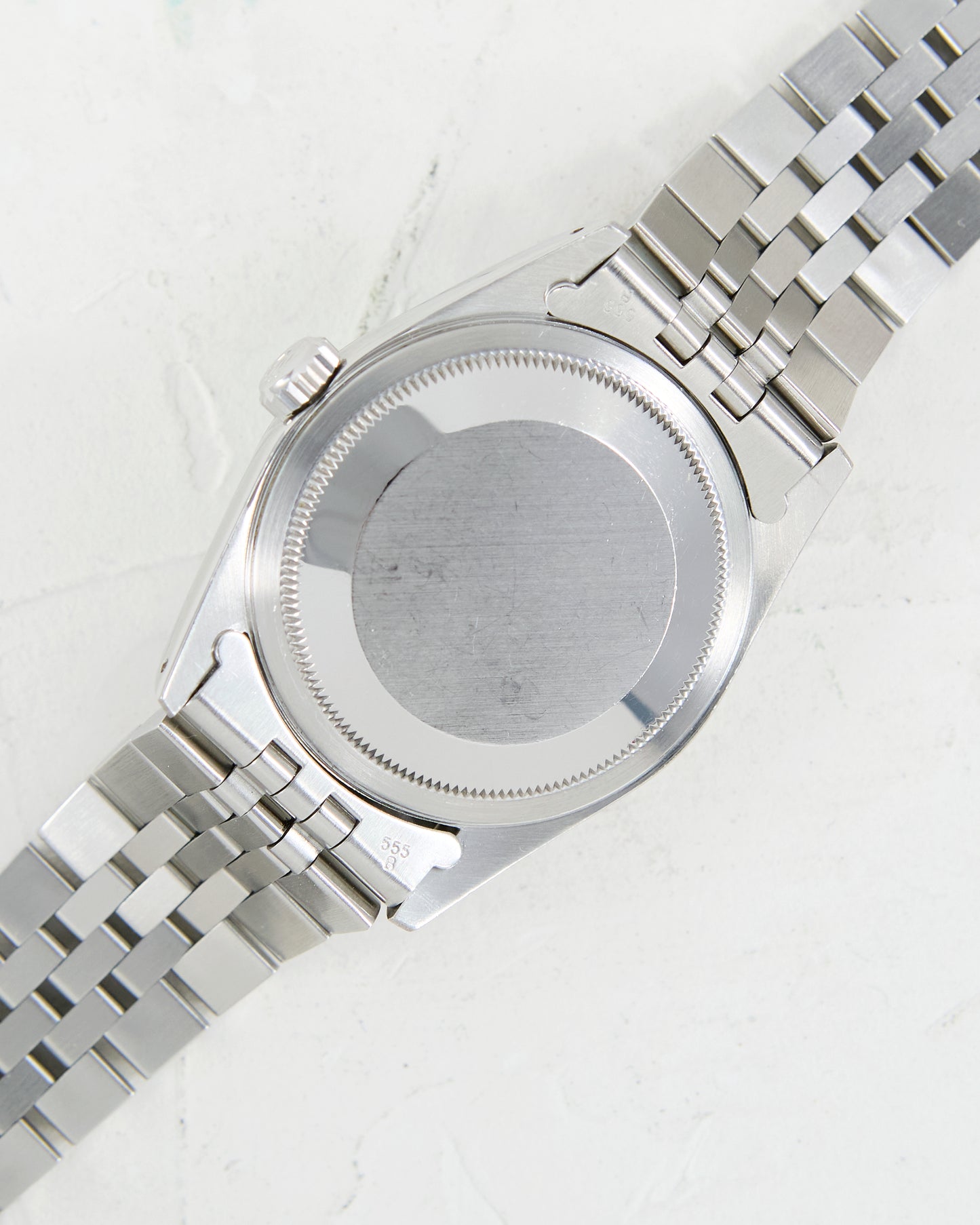 ROLEX DATEJUST SILVER DIAL WITH PAPERS