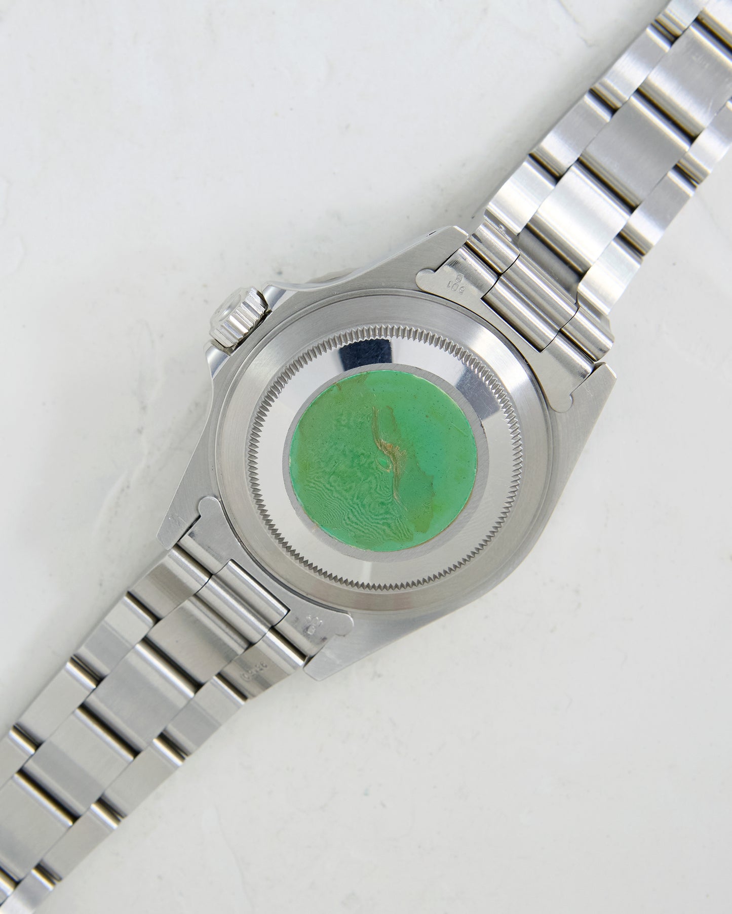 ROLEX SUBMARINER CREAMY MARKERS WITH PAPERS ON OYSTER BRACELET